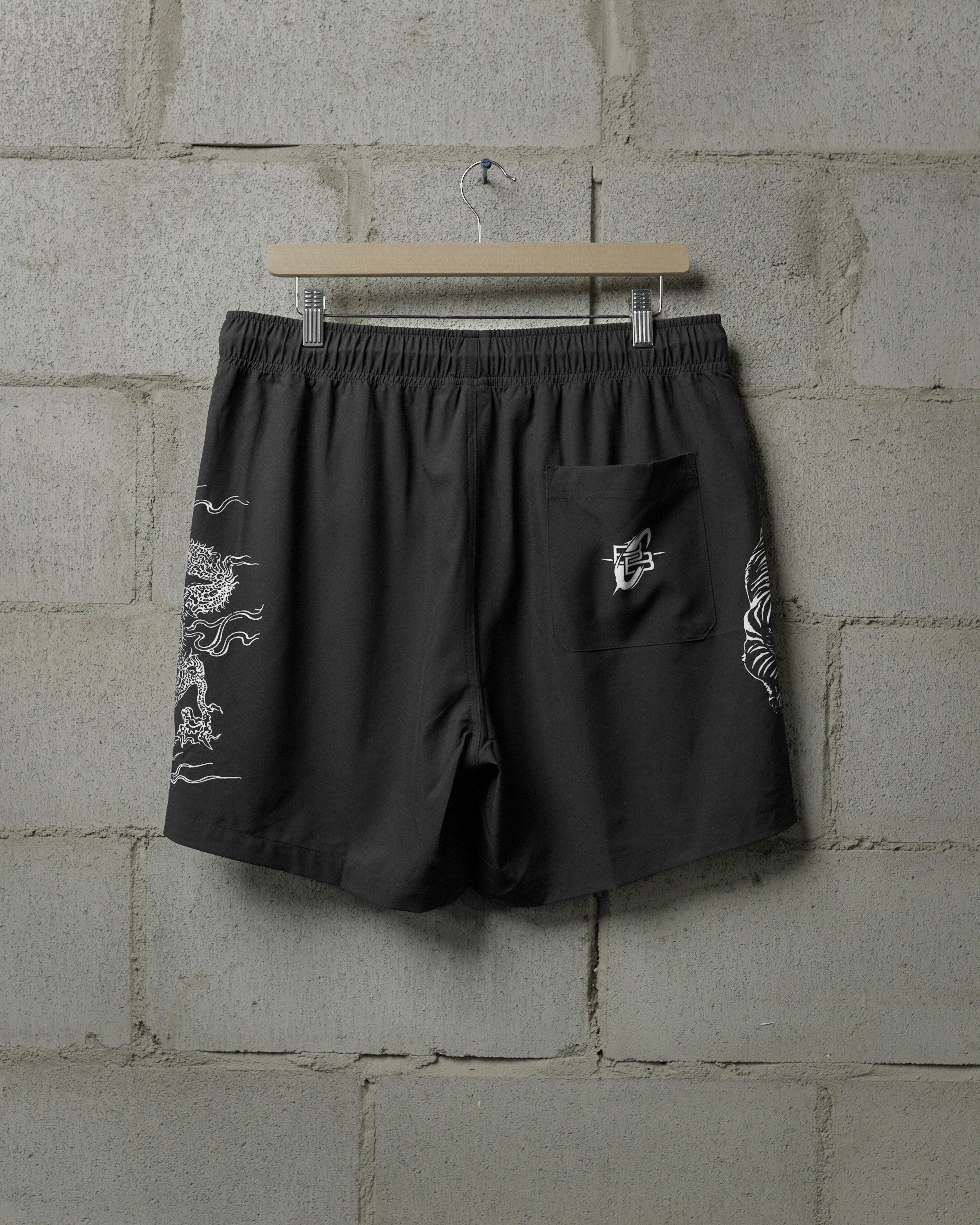 RTR Tiger Dragon Shorts