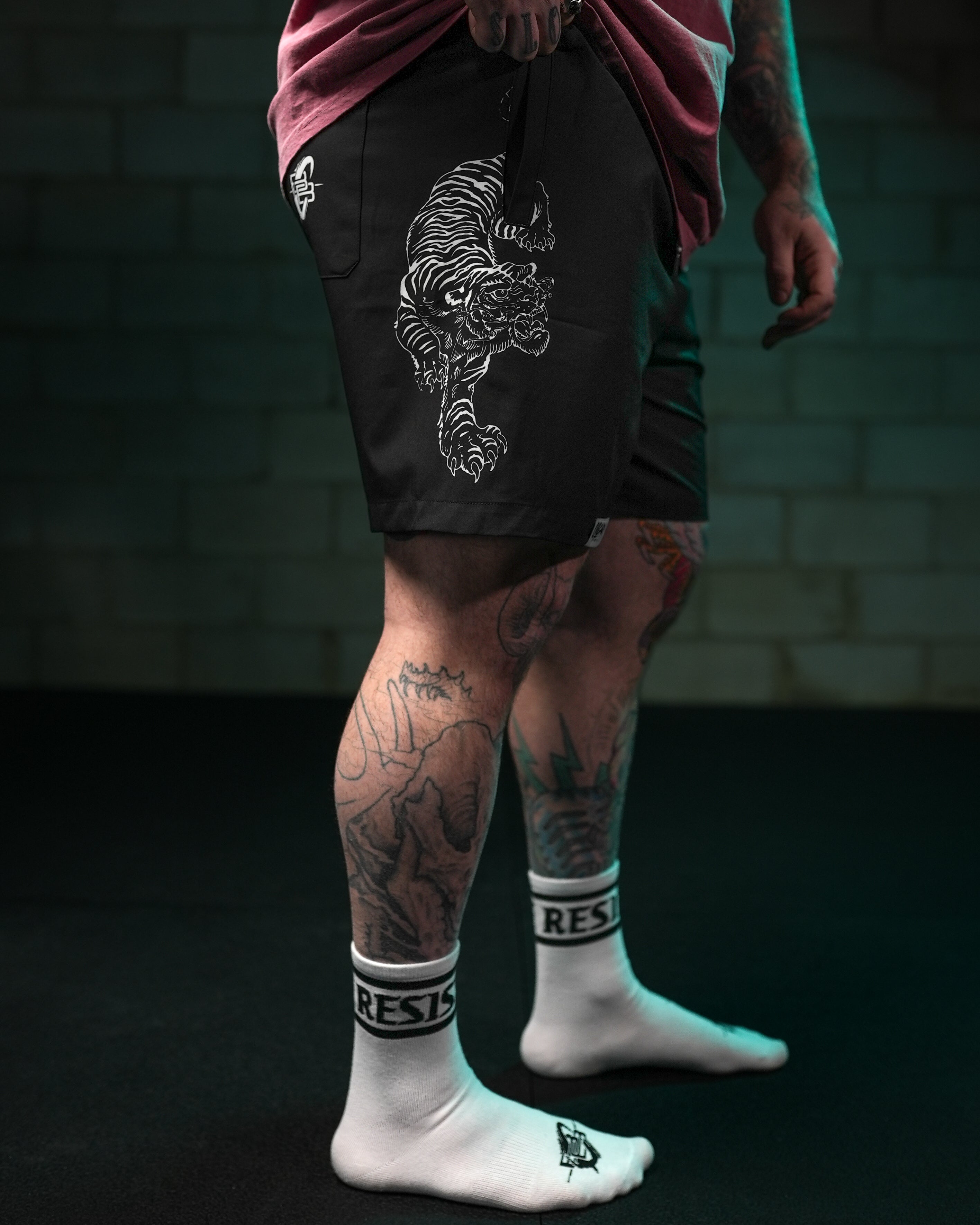 RTR Tiger Dragon Shorts